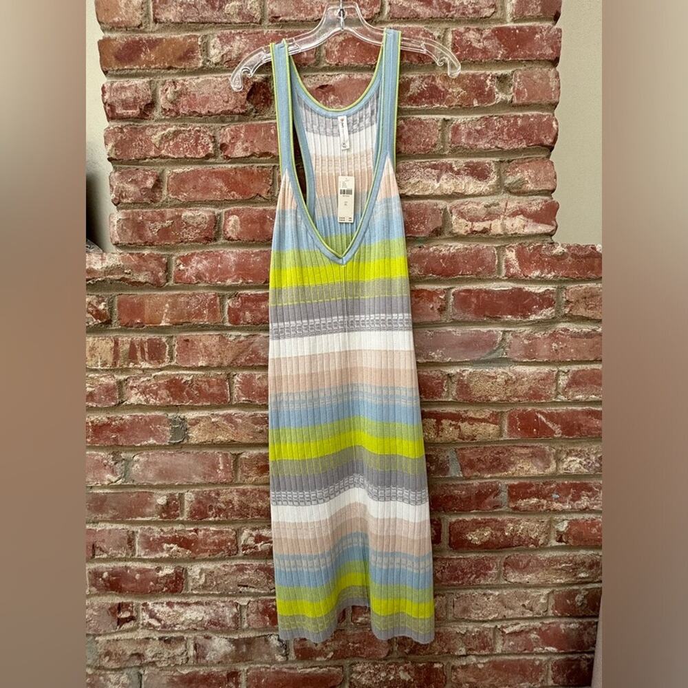 Anthropologie Daily Practice XL Knit Ribbed Stripe Sweater Dress 2pc NWT‎ - Picture 15 of 16